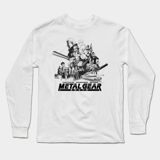 Metal Gear Solid (Black Version) Long Sleeve T-Shirt